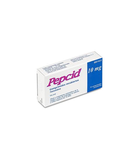 PEPCID 10 MG 12 COMPRIMIDOS RECUBIERTOS