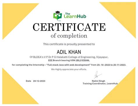 Image result for Java Full-Stack Completion Certificate