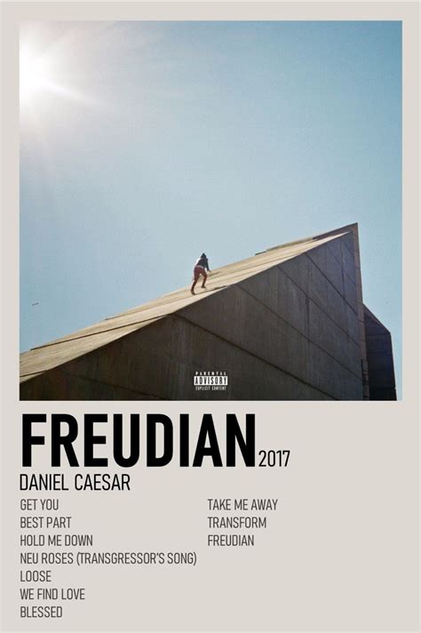 Freudian by Daniel Caesar | Music poster, Minimalist music, Music album art