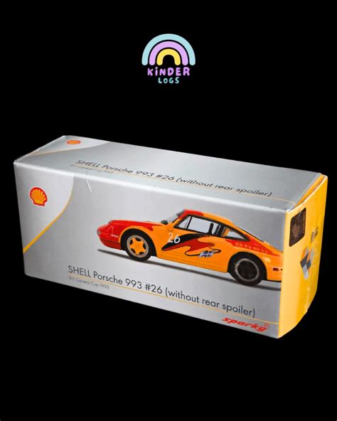 Sparky SHELL Porsche 993 #26 - 911 Carrera Cup 1993 - Buy At Kinder Logs