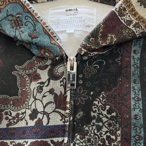 【amok】アモクのフーディー＜PERSIAN PRINTED ZIPUP HOODIE＞ | CIENTO BLOG
