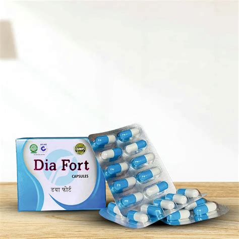 Dia Fort Capsule 10s - Fort Herbal Drugs – Vama Ayush