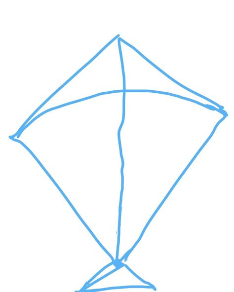 Properties of a kite with drawing - Brainly.in