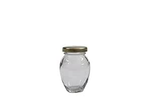 Herbbes Care 100 ml matki jar with lug cap | Transparent | Bottles for ...