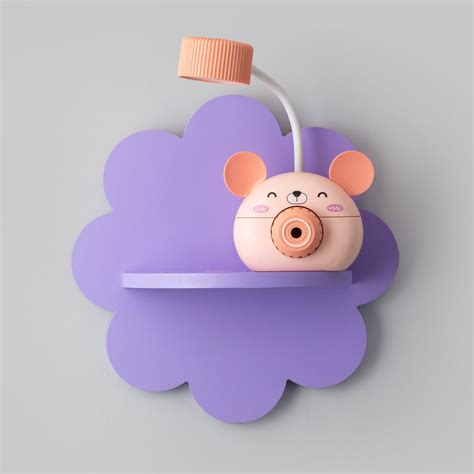 Flory Wall Shelf | Kids Room Decor – Fab Feltro
