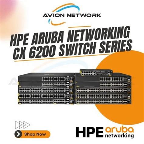 Aruba CX 6200 Switches - Jl727a - Hpe Aruba Networking Cx 6200f 48g ...