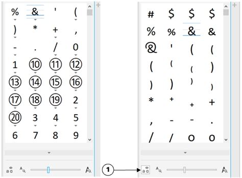 CorelDRAW Ayuda | Caracteres especiales, símbolos y glifos