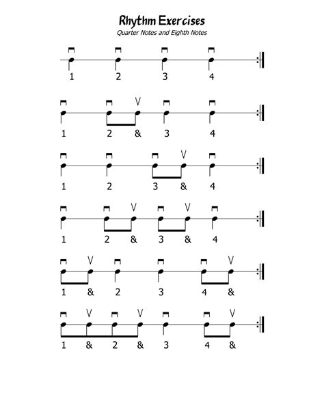 Image result for 2 Part Rhythm Exercises