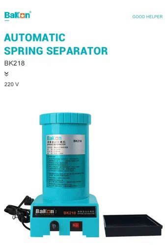 Spring Seprator - Bakon BK218 Spring Separator Trader - Wholesaler ...