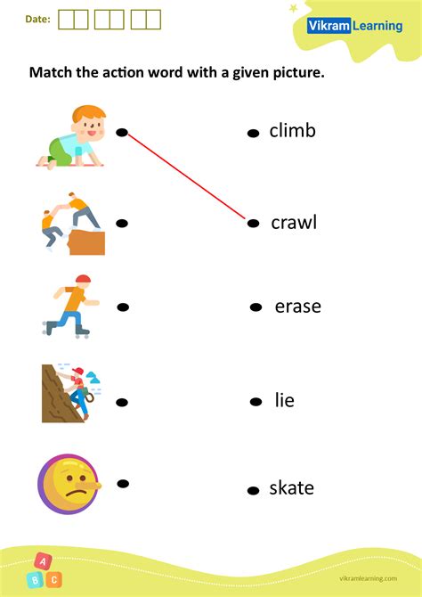 Action Words For Sr Kg at Jordan Arida blog