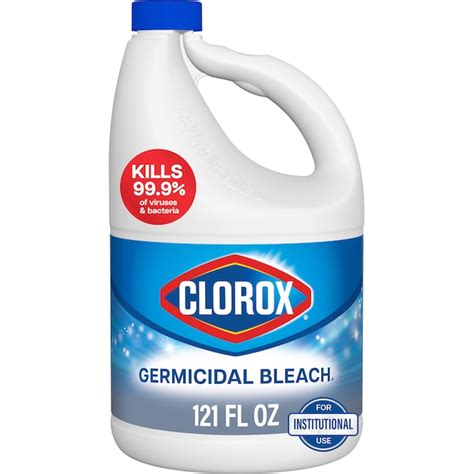Clorox 121-fl oz Germicidal Bleach 4460032429 at Lowes.com