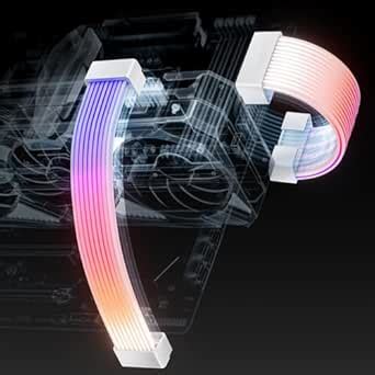 AsiaHorse Aurora Addressable RGB Power Extension Cable Kit for ...