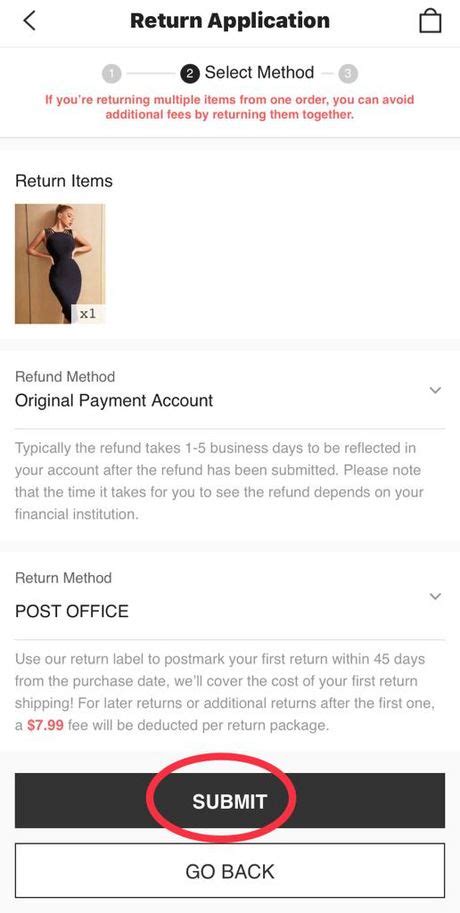 Image result for Shein Return Label Print