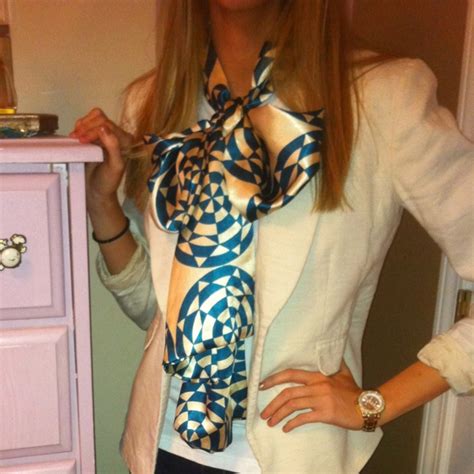 Image result for Bow Scarf Tutorial