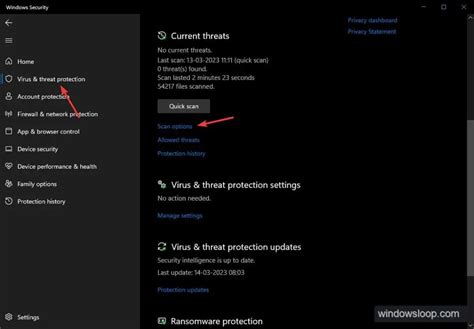 Image result for Scan Options Defender