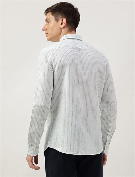 Buy Striped Long Sleeves Shirt at Marks & Spencer