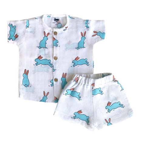 Muslin Co-ords - Hunny Bunny – Antling - Curated Mom & Baby Store
