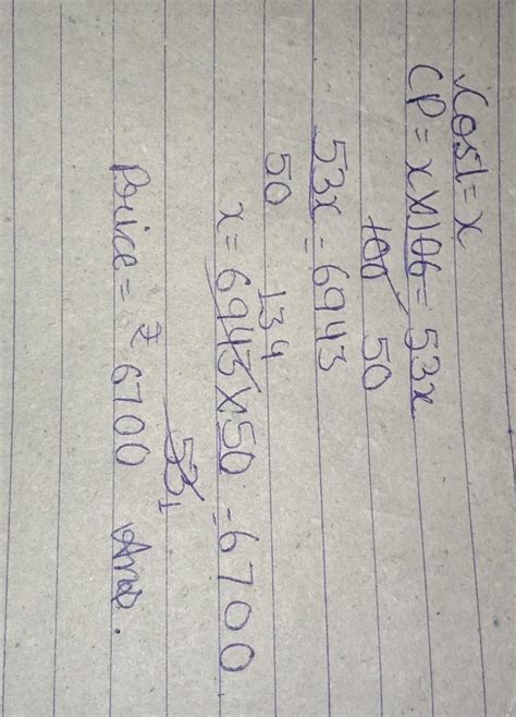 A person bought machine. He paid 6 percent sales in tax in addition to ...