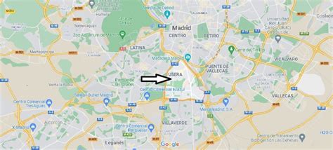 ¿Dónde está Usera? Mapa Usera - ¿Dónde está la ciudad?
