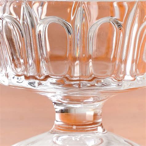 Transparent Thick Stem Dessert Bowls Set Of 6 120ml Online - Premium ...