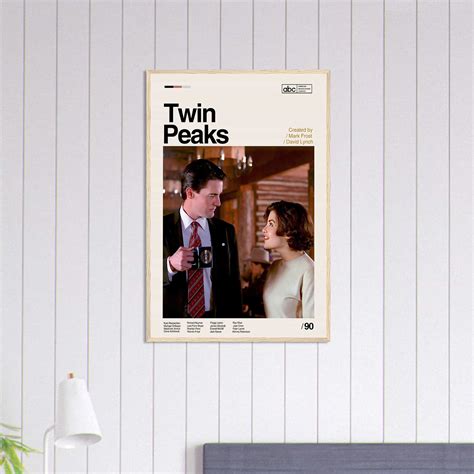 Twin Peaks Movie Poster, Twin Peaks Poster, Abstract Poster - Citiesbox