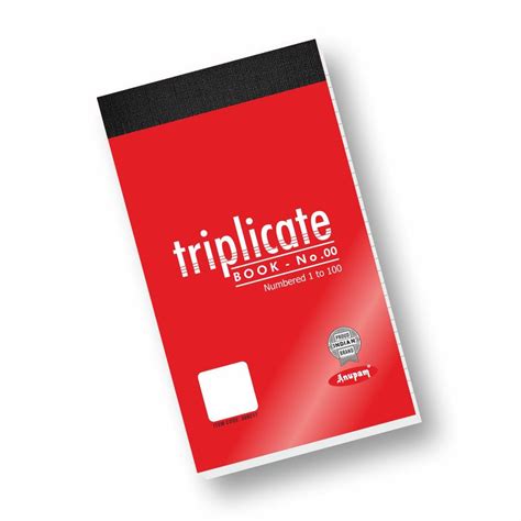 Anupam 11x19 cm Size Triplicate Book with Carbon & Index Ruled Sheets ...