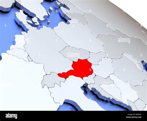 Austria Location On World Map