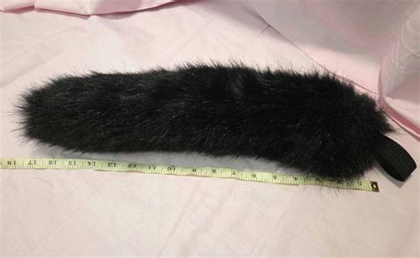 Buy Small Black Tail for Costumes, Fursuit, Halloween, Cosplay, Kids ...