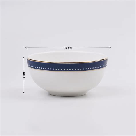 Buy Altius Winter Sky Bone China Printed Katori - 180ml from Home ...