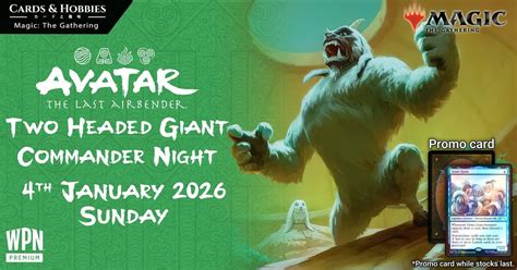 C&H | Two-Headed Giant Commander Night | TLA Avatar: The Last Airbender ...