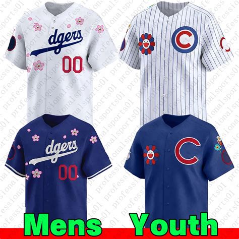 Dodgers Tokyo Series Baseball Jerseys 2025 Custom Shohei Ohtani ...