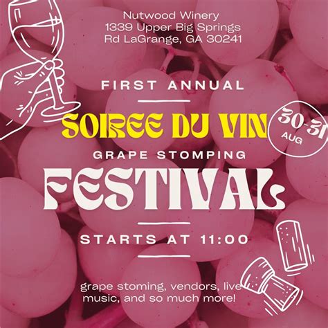 Soirée Du Vin Grape Stomping Festival , 1339 Upper Big Springs Rd ...