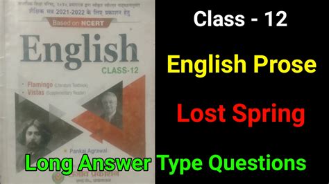 Image result for Lost Spring Class 12 Video Lecture