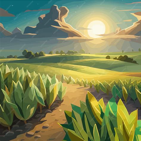 Corn Field Vector 的图像结果