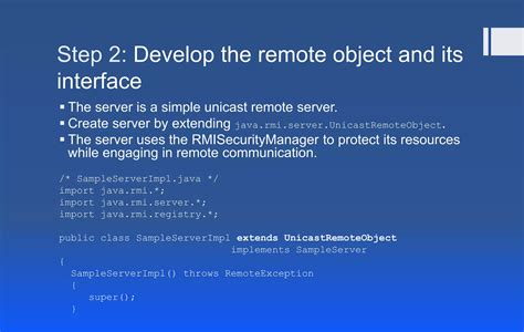 Image result for Remote Method Invocation in Java Communication Modeling
