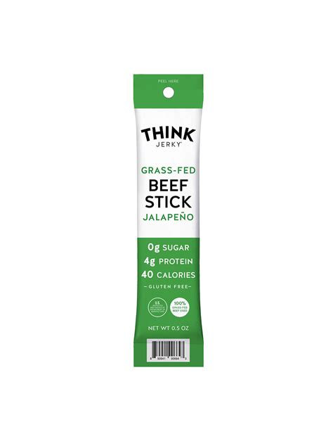 Mini Jalapeño Beef Stick – Think Jerky