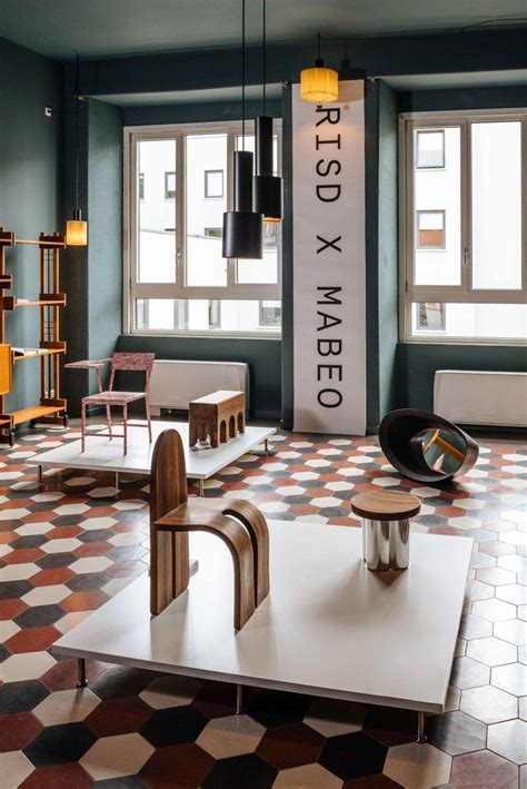 RISD with Mabeo created a series of furniture objects for the Milan ...