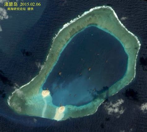 中国南海填海造岛现场照公开 阵势很壮观(组图) - 时事新闻 - 温哥华天空 - Vanskyca