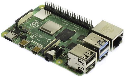 Raspberry Pi 4 Computer Model B 1GB RAM with USB 2.0 & 3.0, 4K Dual ...