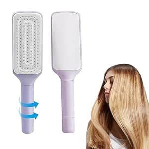 Buy Surinka New Self-Cleaning Anti-Static Massage Comb – 4-in-1 ...