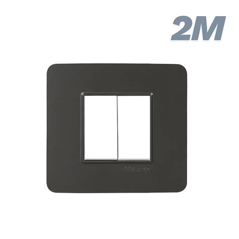 Havells Crabtree Signia 2M Front Plate Grey – ONECUBE