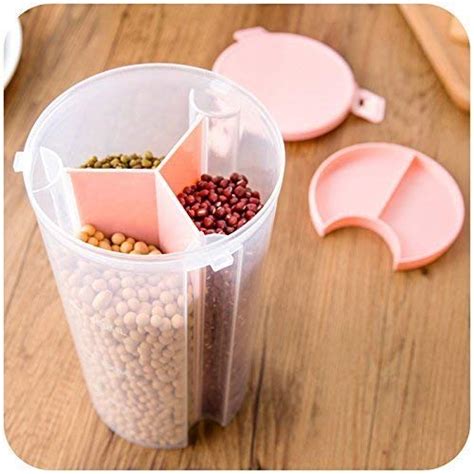 Buy VRinfi 3 in 1 containers for Storage, Food Container (Transparent ...