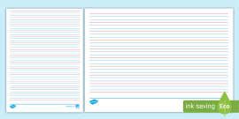 Printable Handwriting Lines | Primary Teaching Resources