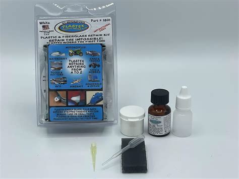 Buy Plastex Plastic Repair Kits - Plastic Adhesive - Easily Glue ...