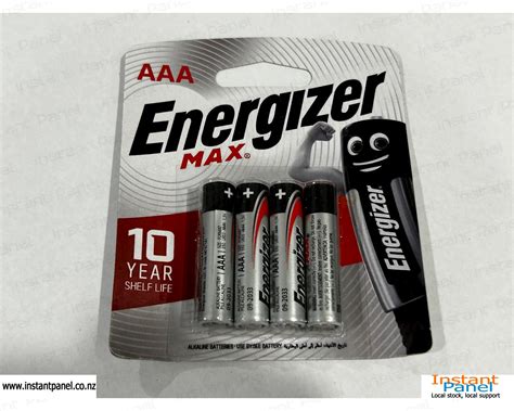 Energizer AAA Battery 4 Pack