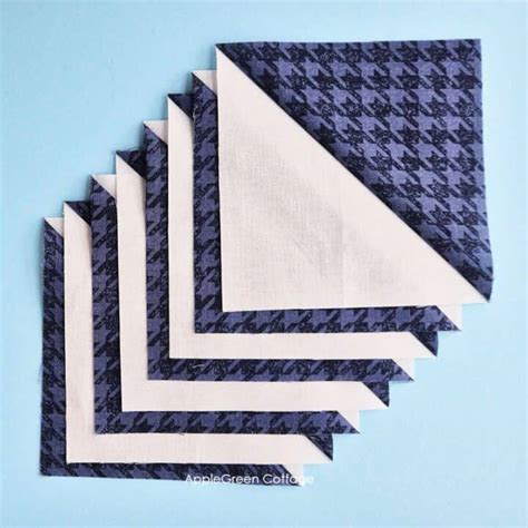 Image result for 8 at a Time Half Square Triangles Tutorial