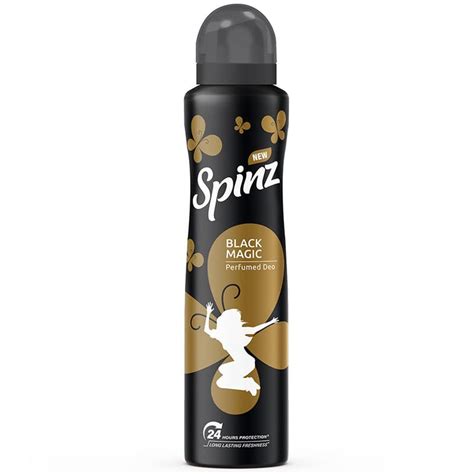 Spinz Black Magic Perfumed Deo | 24 Hrs Protection | Buy Now — Cavinkart