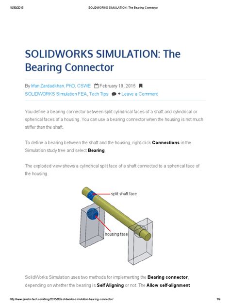 Image result for +Simulation Connector Lin3k SolidWorks