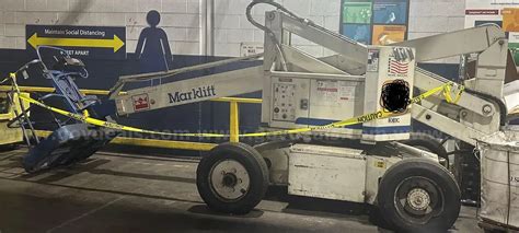 Marklift Aerial Work Platform (Boom Lift) - Inoperable | AllSurplus