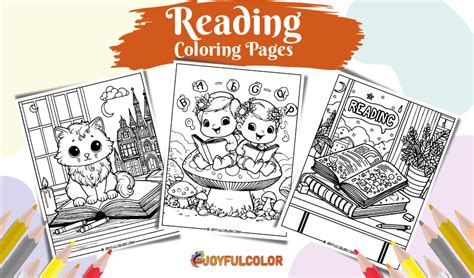 Reading Coloring Pages 的图像结果